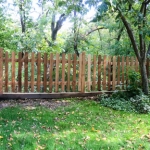 4' Gothic picket fence