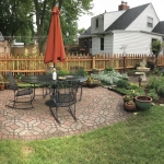 4' French Gothic picket w/spindles