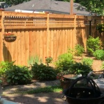 Batten Board w/Square Lattice