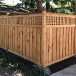 Batten Board w/Square Lattice