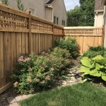Batten Board w/Square Lattice