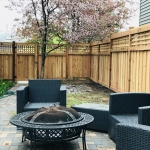 Batten Board w/Square Lattice