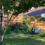 Cap & Rail with lattice privacy fence