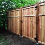 Cap & Rail privacy fence