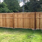 Cap & Rail privacy fence