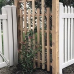 Gate arbor detail