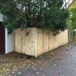 Stockade fence