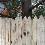 Stockade fence