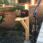 Mailbox stand